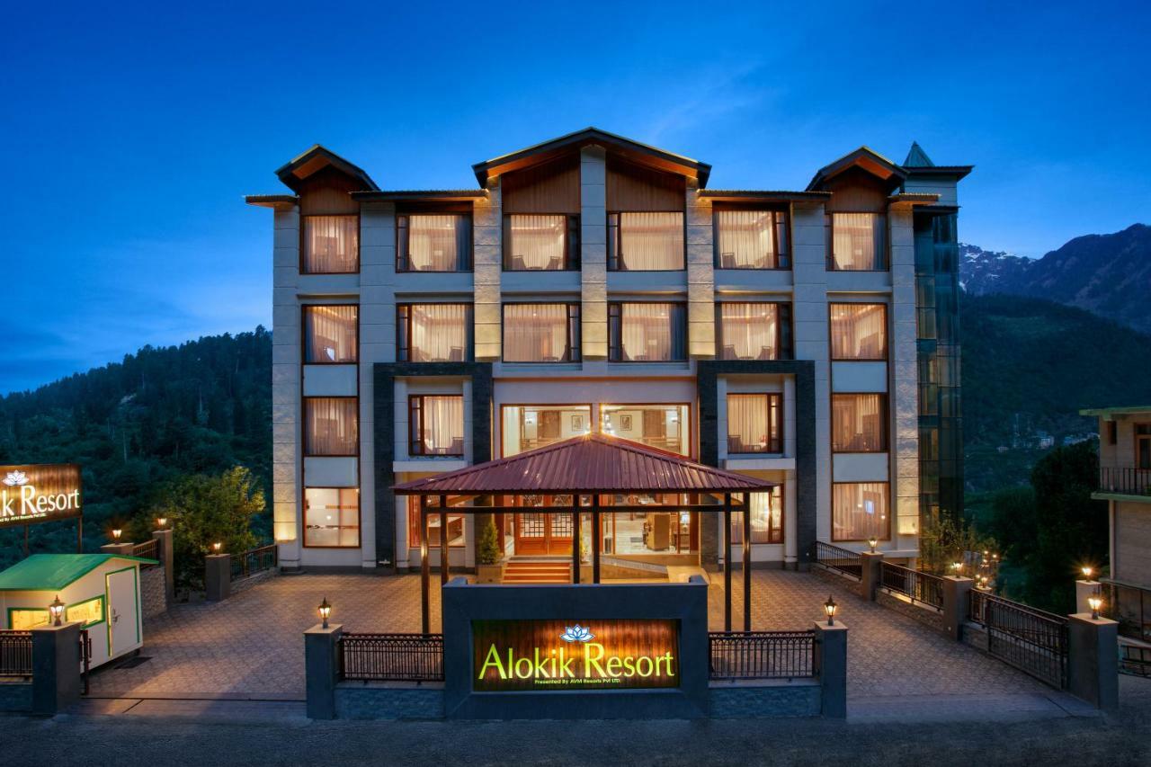 Alokik Resort- Pure Veg Manāli Eksteriør billede